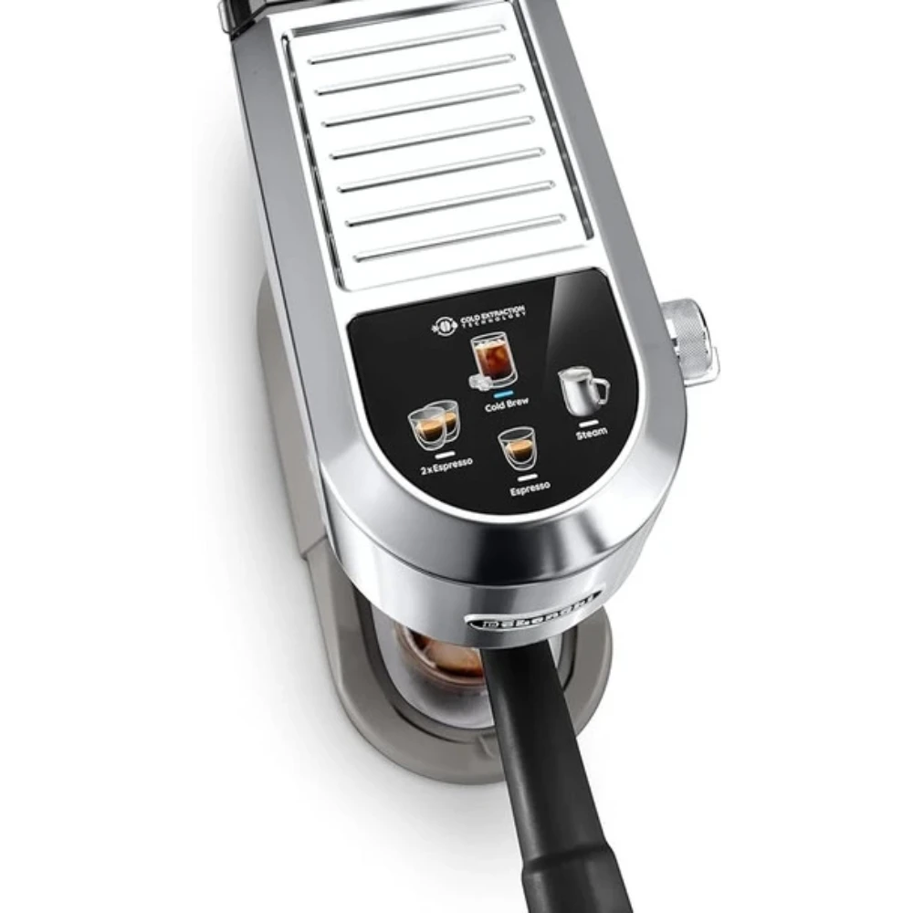 DeLonghi Dedica Duo Espresso Coffee Machine - Stainless Steel | EC890.M