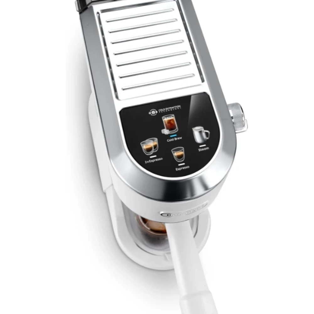 DeLonghi Dedica Duo Espresso Coffee Machine - White | EC890.WI