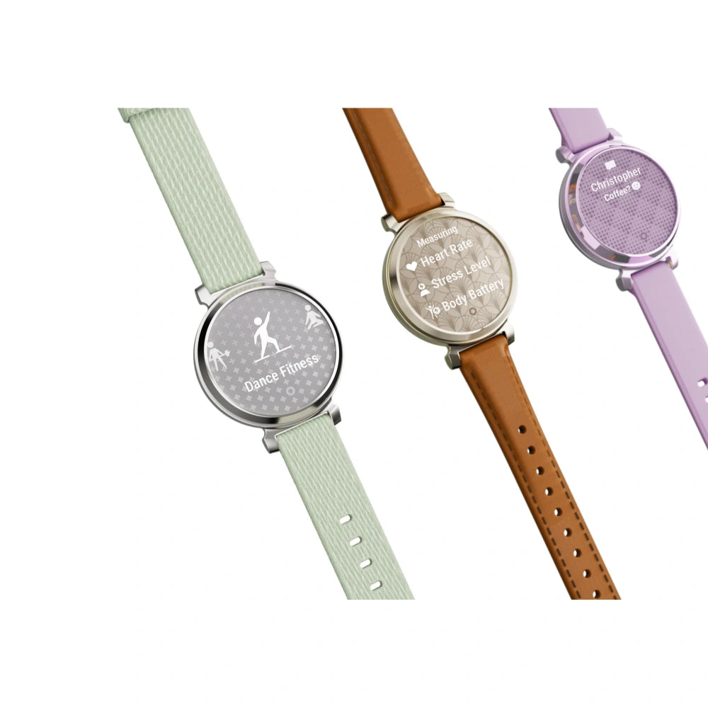 Garmin Lily 2 Sport Bluetooth Smart Watch - Cream Gold | 49-GAR-010-02839-00