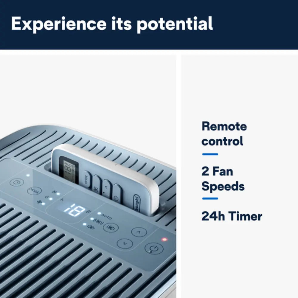 Delonghi Pinguino Compact Air Conditioner 8300BTU - White | ES72