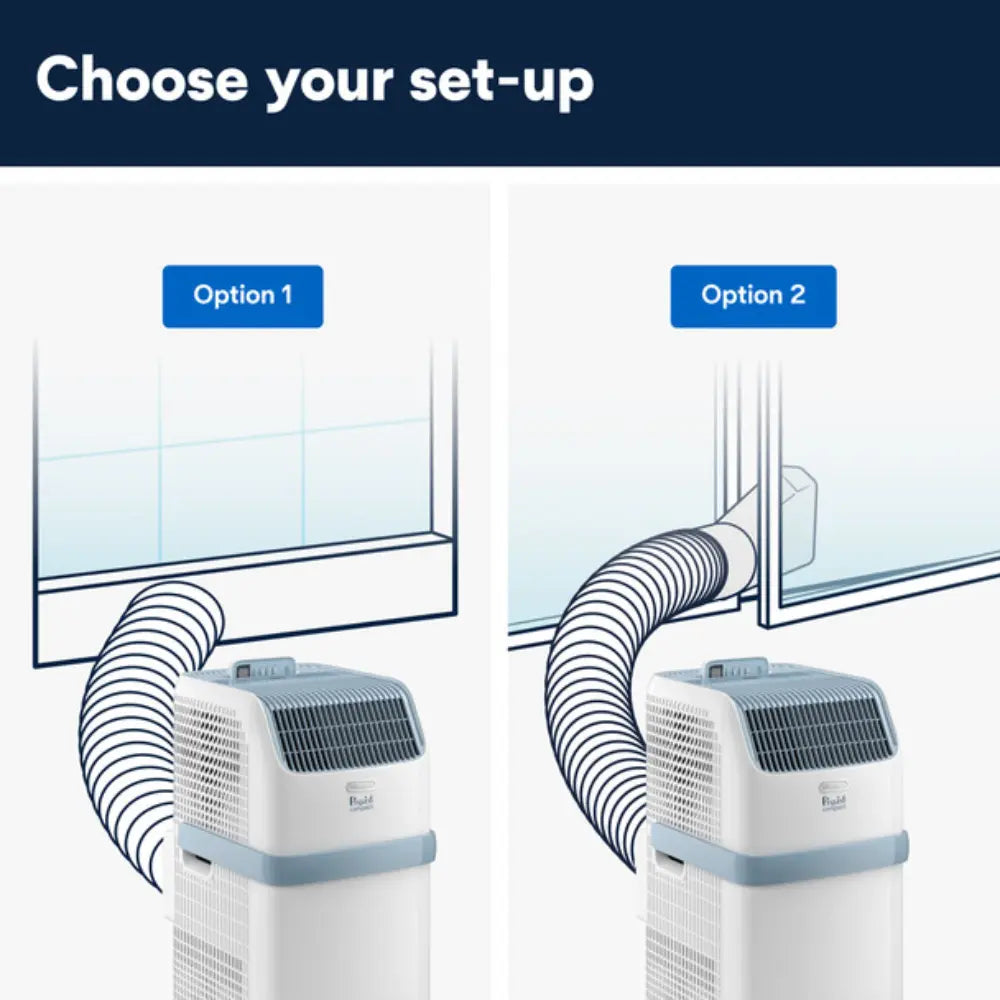 Delonghi Pinguino Compact Air Conditioner 8300BTU - White | ES72