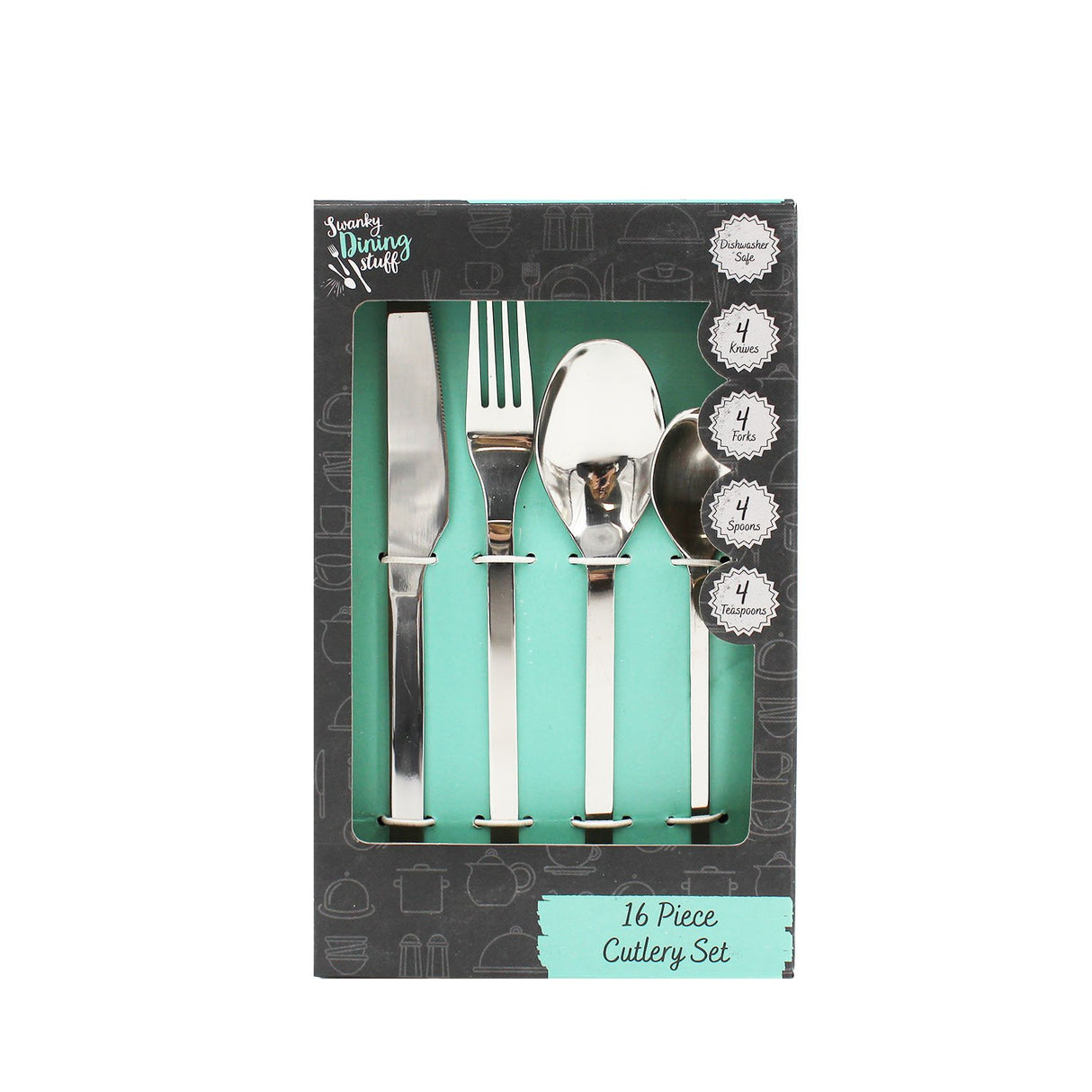 Pr Chef 16 Piece Cutlery Set | ESGPRSS16