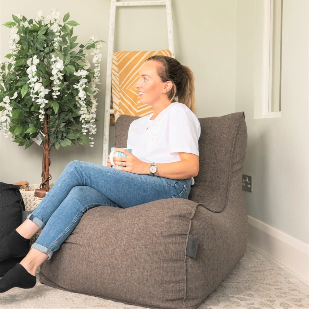 Elephant Lounger Chair Bean Bag - Sand | ELGSAN10