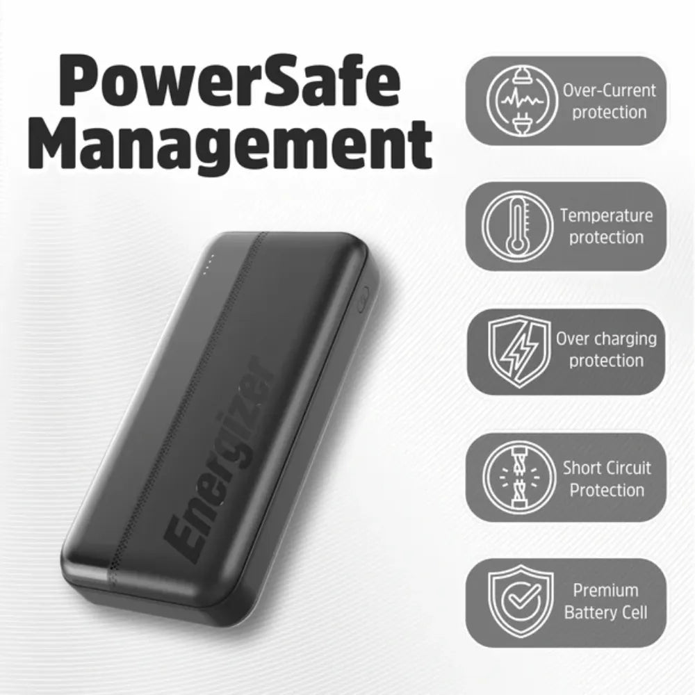 Energizer 20,000mah Power Bank MAX Power | UE20050C