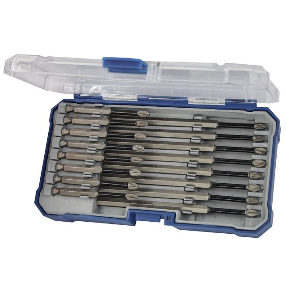 Faithfull Long Series Impact Driver Bit Set | XMS25LONGBIT