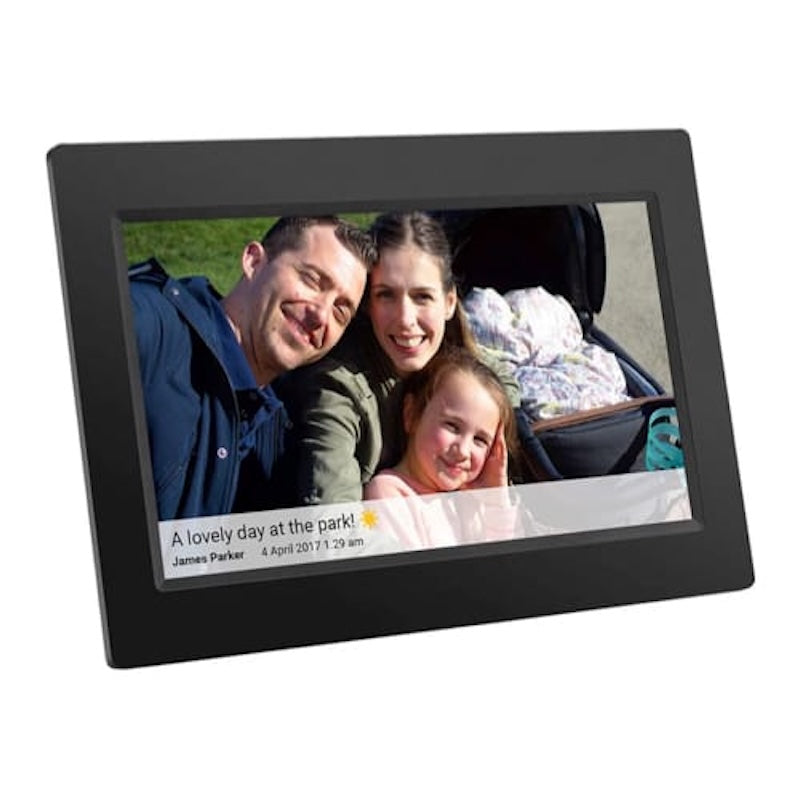 Essentials Digital Photo Frame 10.1 Inch Touch Screen 16Gb with Wifi - Black | HN-DPF1006-EA