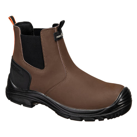 Portwest Steel Action Nubuck Dealer Safety Boot - Brown
