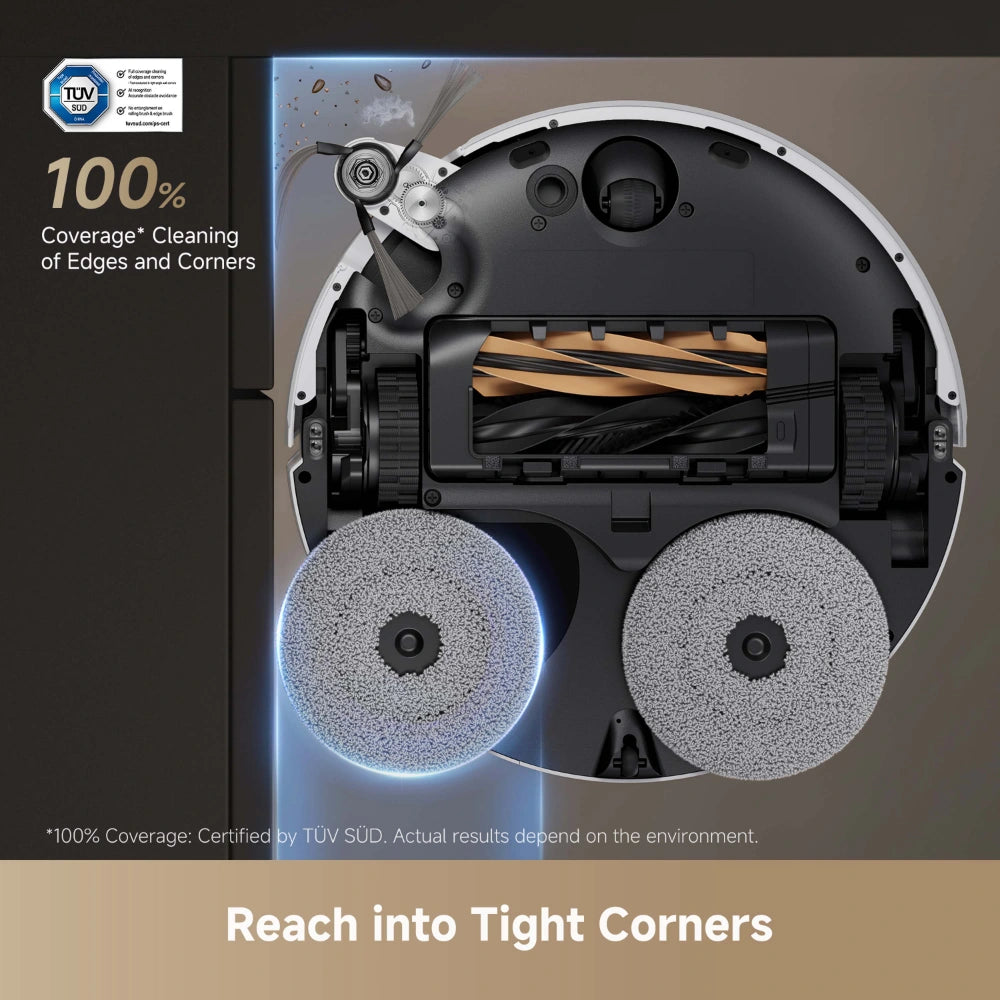 Dreame X50 Ultra Robot Vac Vacuum Cleaner - White | RLX85CE-4