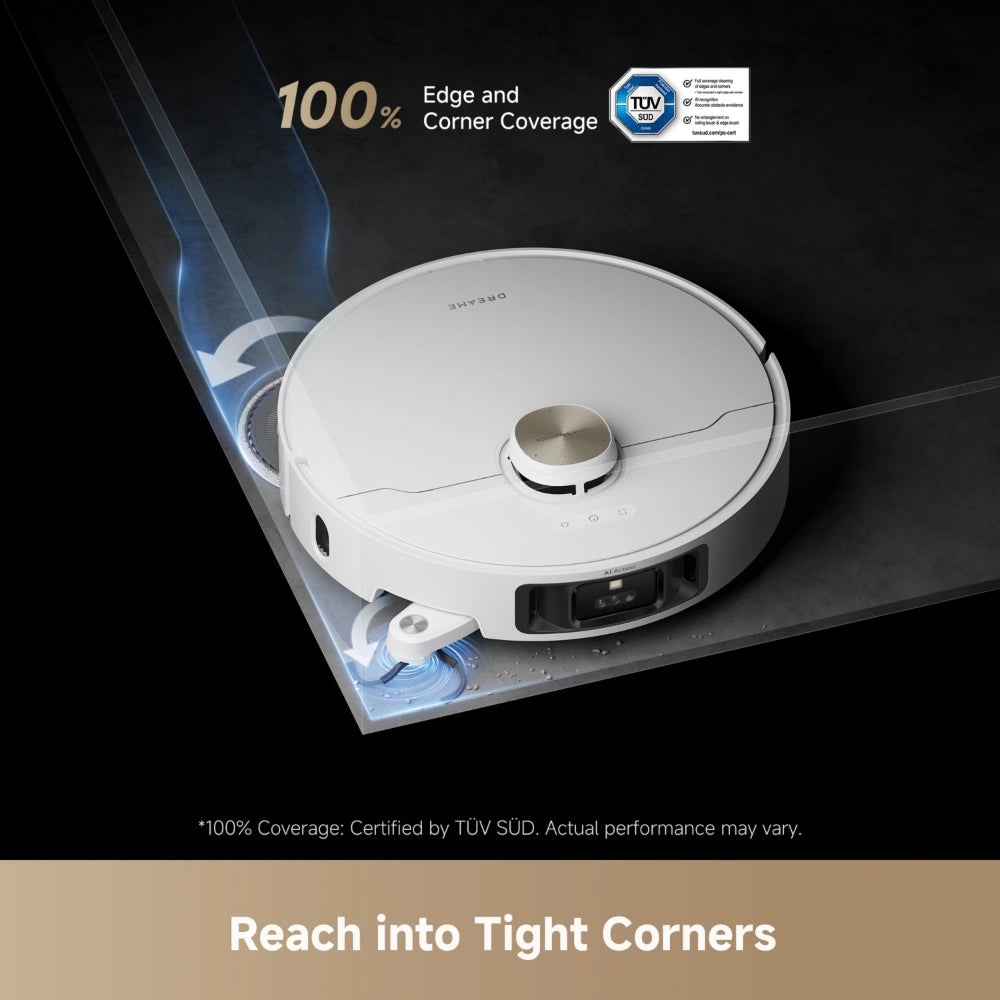 Dreame L40s Pro Robotic Robot Vacuum Cleaner - Ultra White | RLL74CE