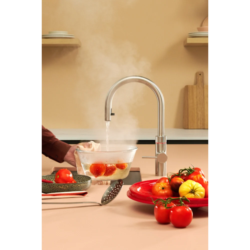 Quooker PRO3 Flex Boiling Water Kitchen Tap - Stainless Steel | 3XRVS