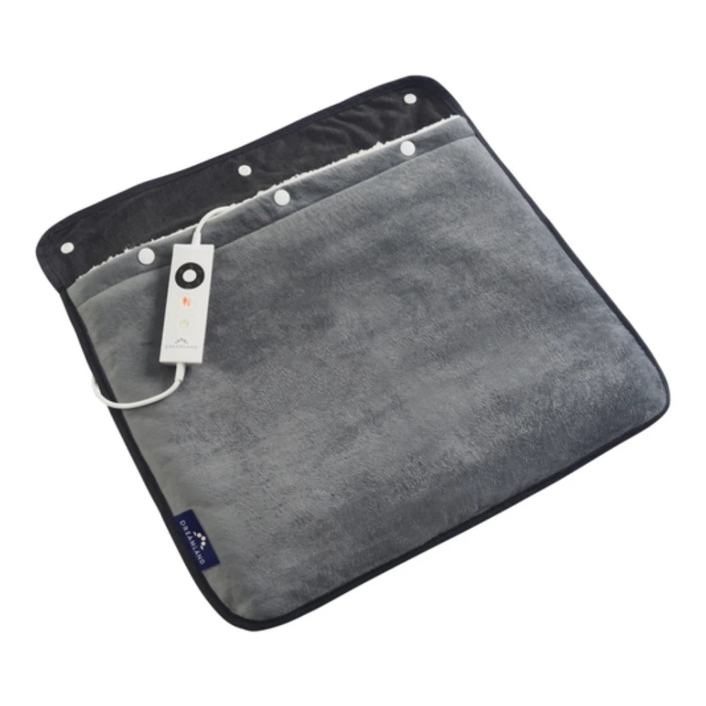 Dreamland Revive Me Comfy Electric Foot Warmer with 5 Heat Settings - Grey | 26009