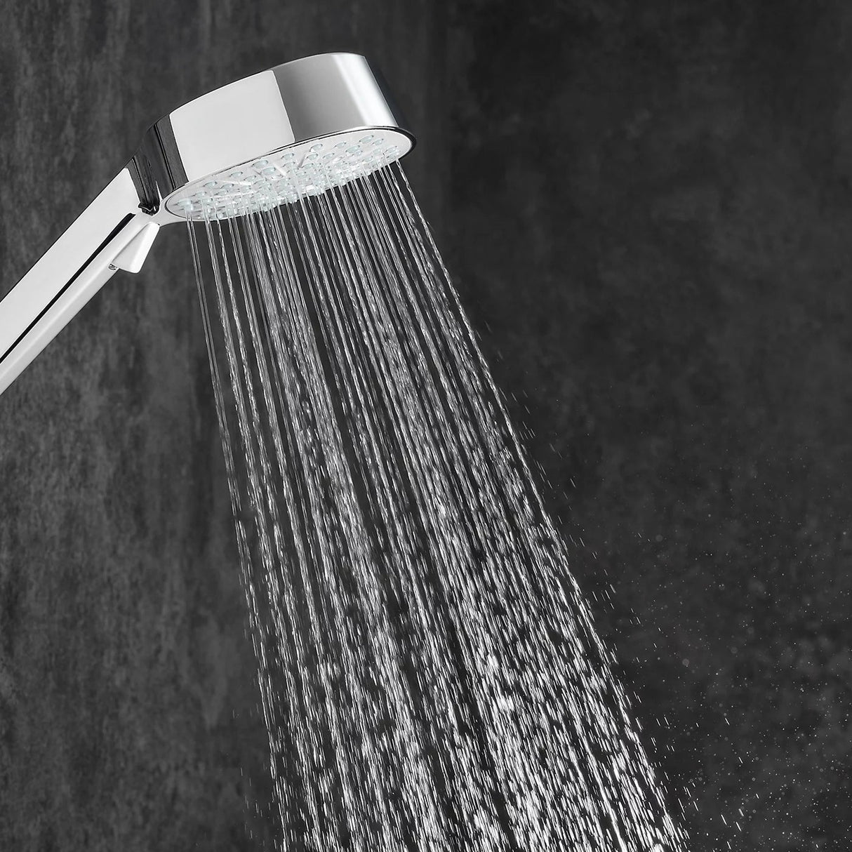 Single Outlet Mira mixer shower in a white background