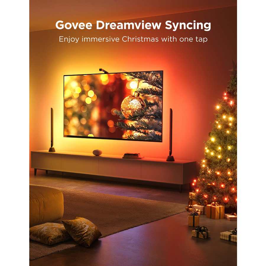 Govee TV Backlight 3 Lite Strip Light for 75 - 85 Inch | H60992D1