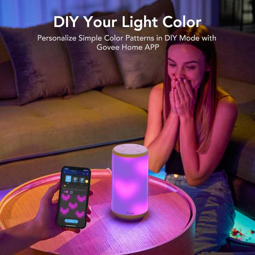 Govee Aura Smart Table Lamp - Multi Coloured | H8022BD1