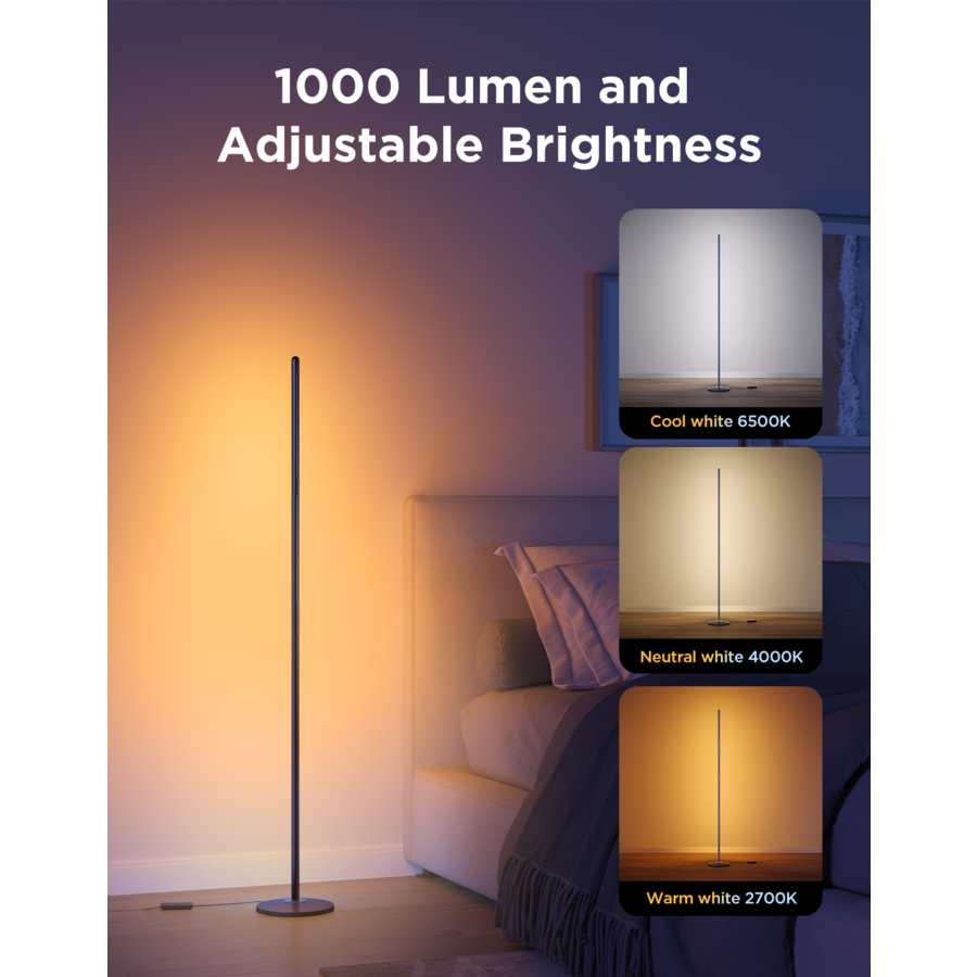 Govee RGBIC Smart Floor Lamp Lite | H8076B13
