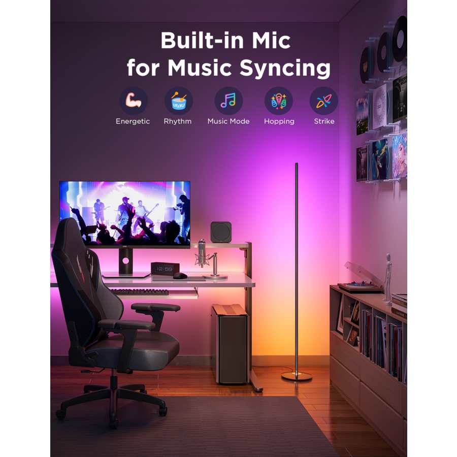 Govee RGBIC Smart Floor Lamp Lite | H8076B13