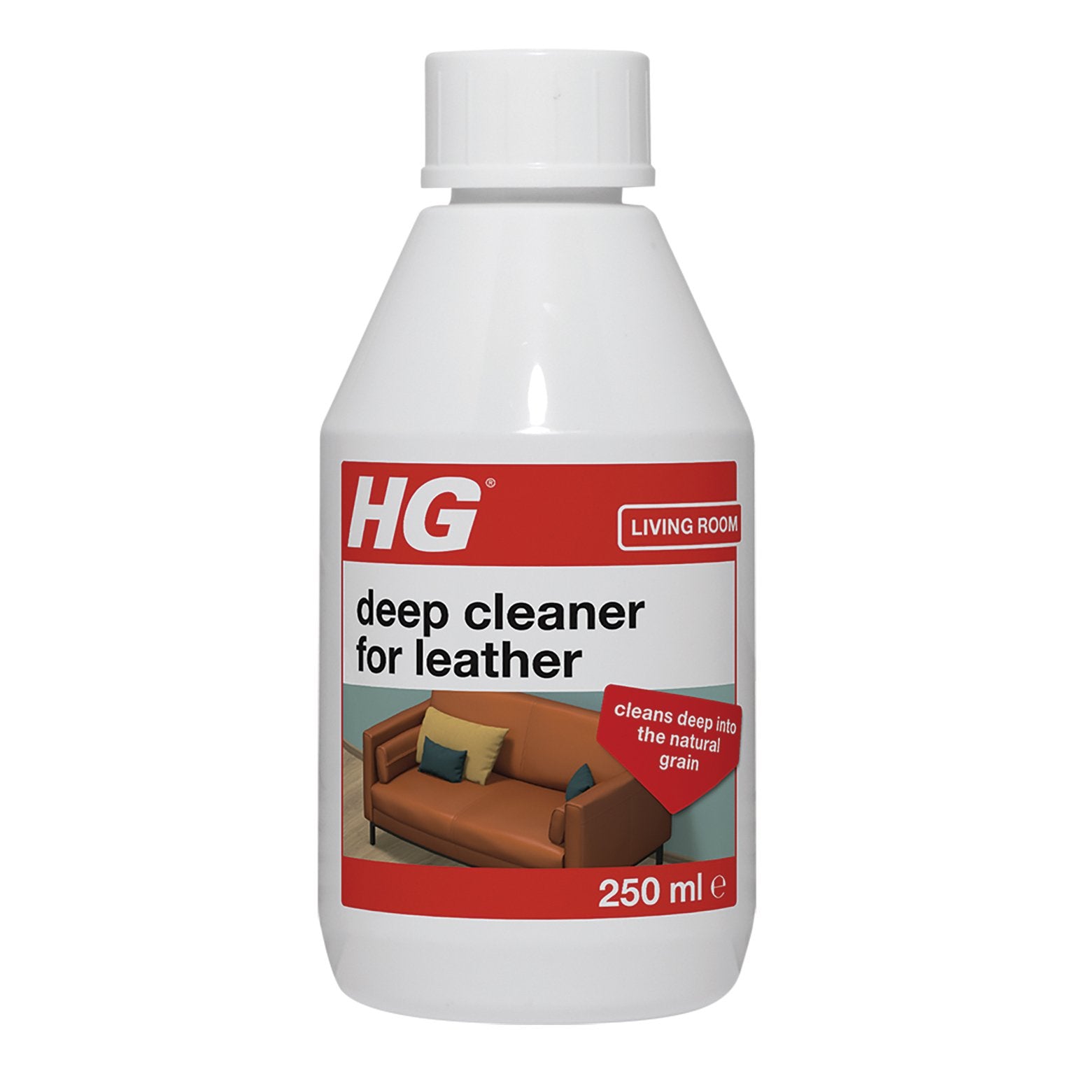 HG Deep Cleaner for Leather 250ml | Sofa & Car Leather