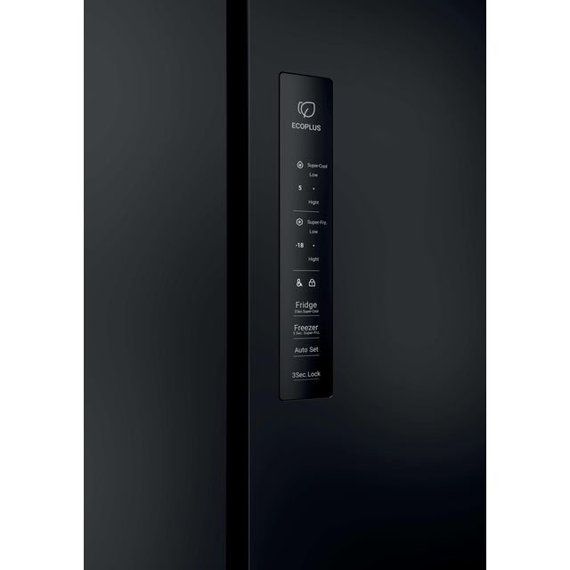 Haier Cube 90 3 Frost Free Multi Door Fridge Freezer - Slate Black | HCR39F19ENPT