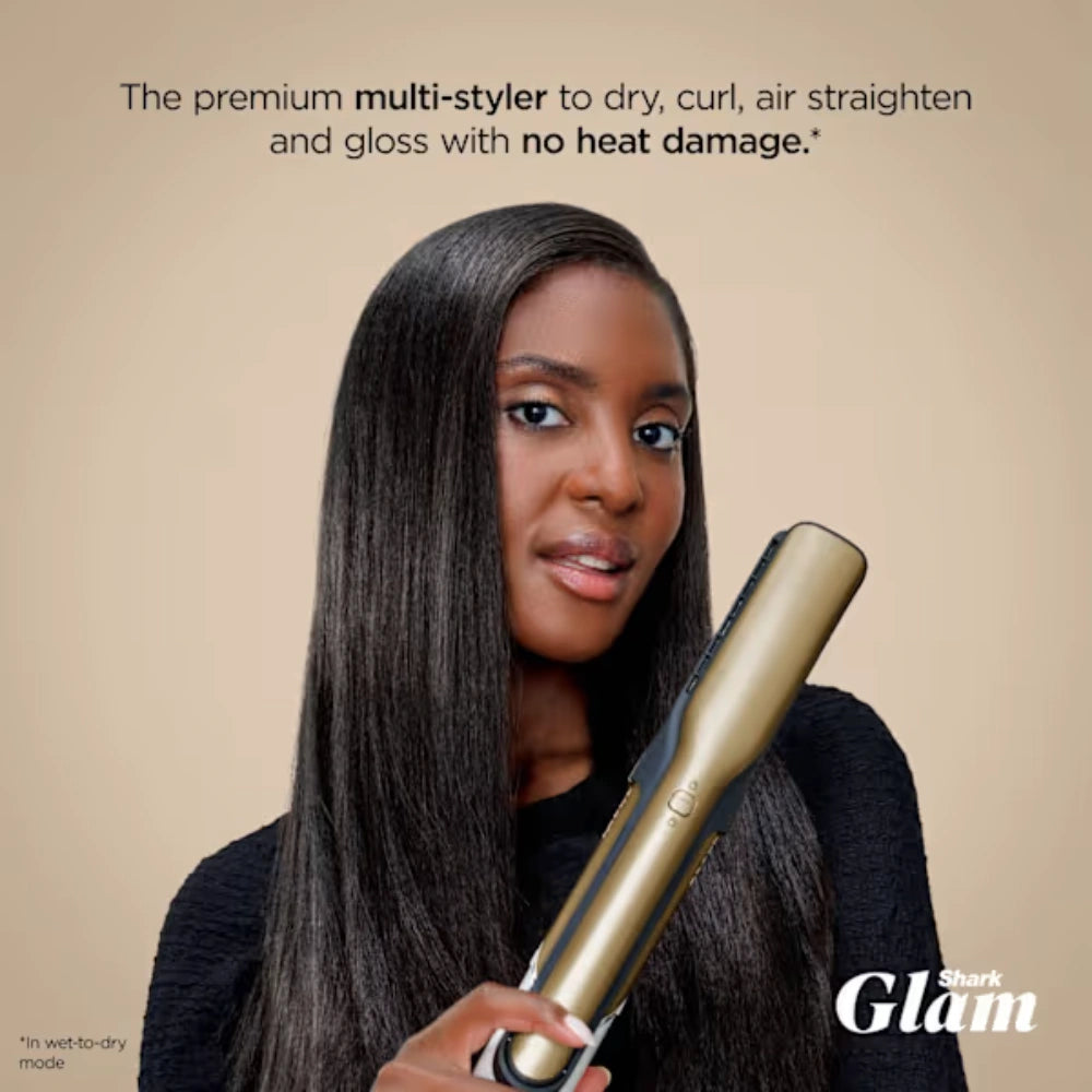 Shark Glam Straight and Waves Multi Styler - Gold | HD6041SUK