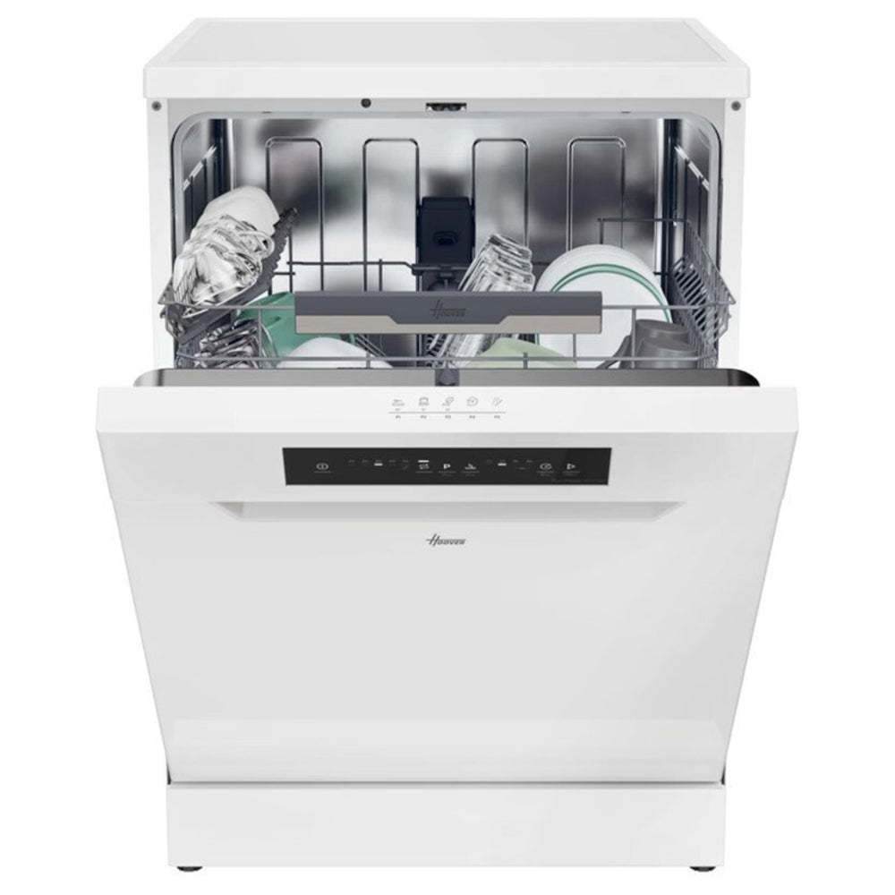 Hoover H-Dish 14 Place 60cm Dishwasher - White | HFP4C7E0W-80