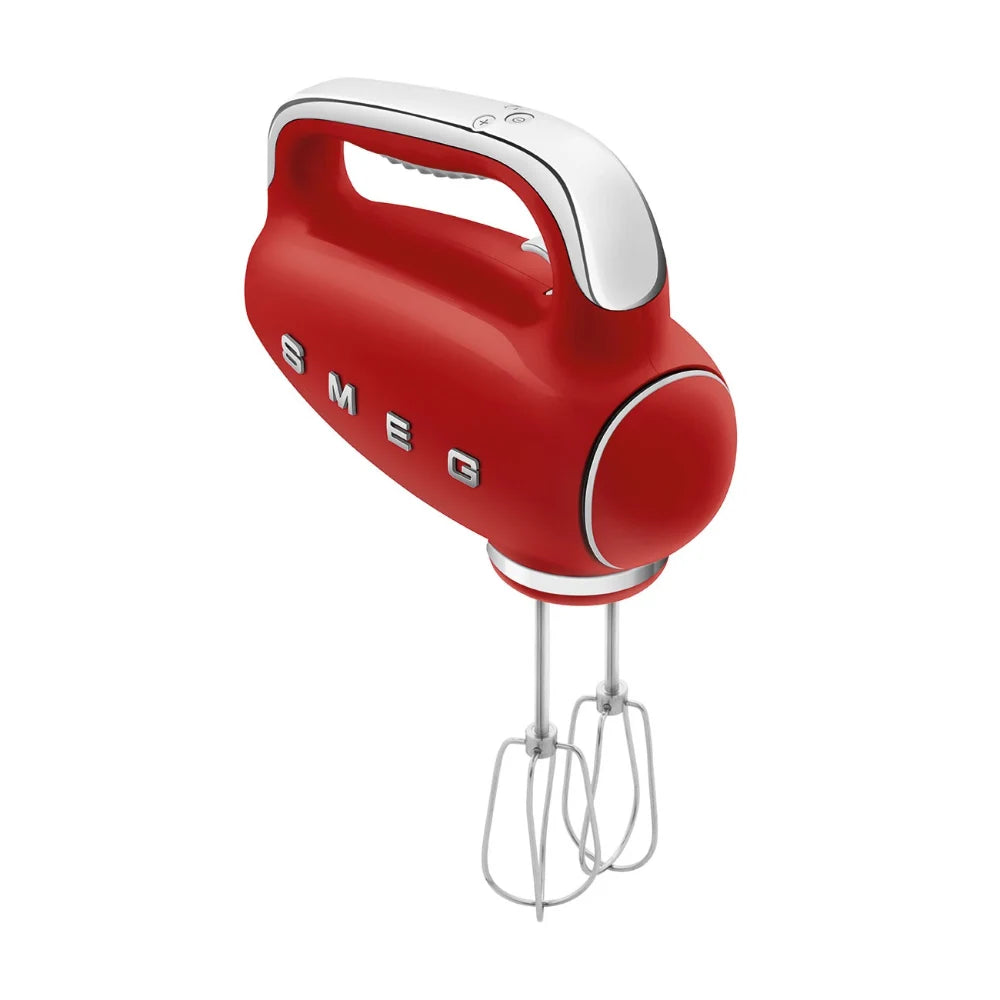 Smeg 50's Retro Hand Mixer - Red | HMF01RDUK