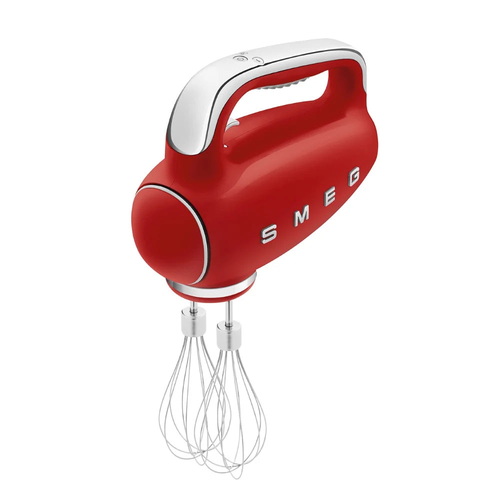 Smeg 50's Retro Hand Mixer - Red | HMF01RDUK