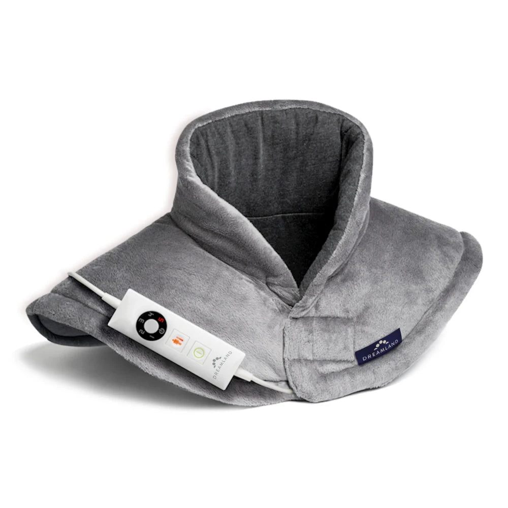 Dreamland Revive Me Neck and Shoulder Heat Pad - Grey | 16895