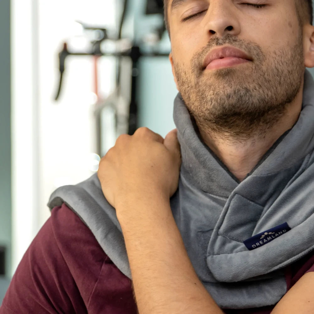 Dreamland Revive Me Neck and Shoulder Heat Pad - Grey | 16895