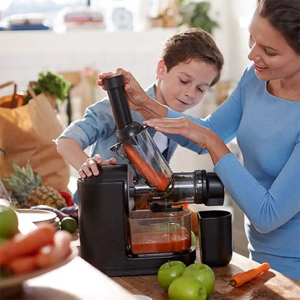 Philips Viva Cold Press Masticating Slow Juicer - Black | HR1889/71