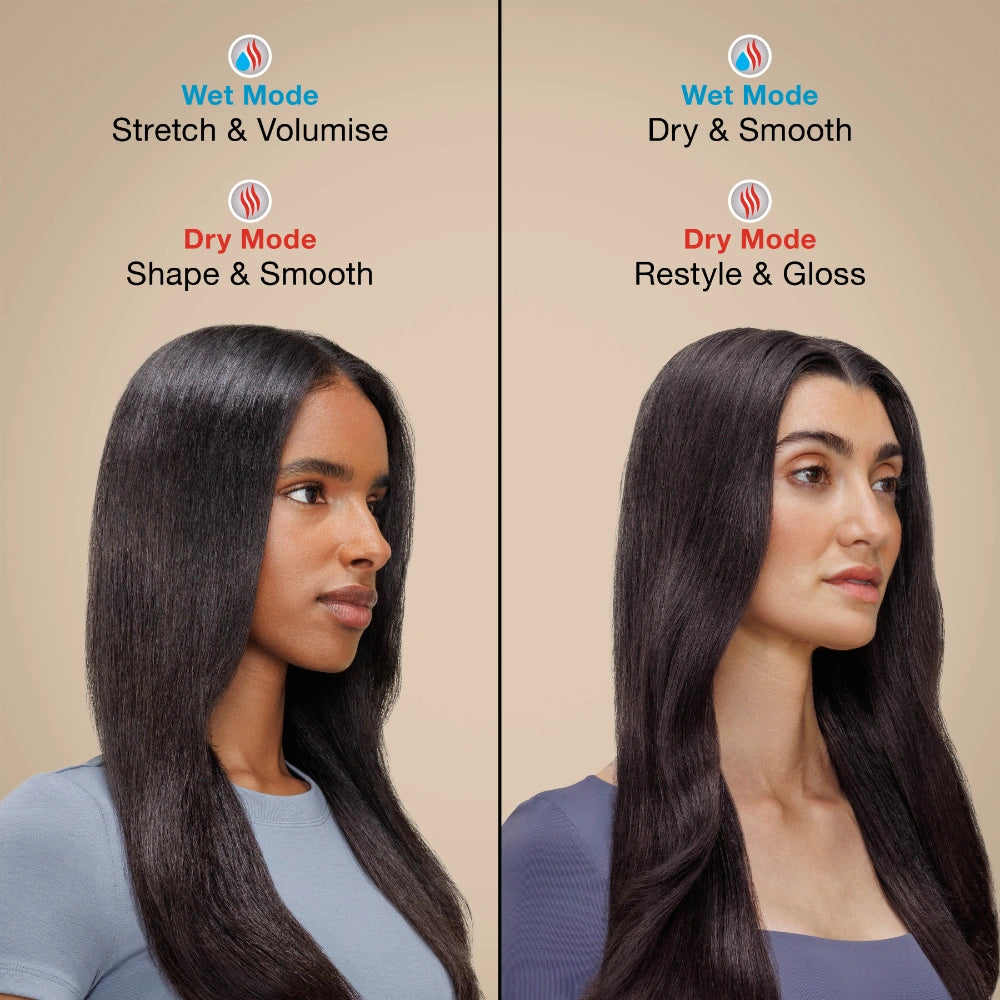 Shark Glossi Hot Brush and Air Glosser - Peony Pink | HT302UKPK