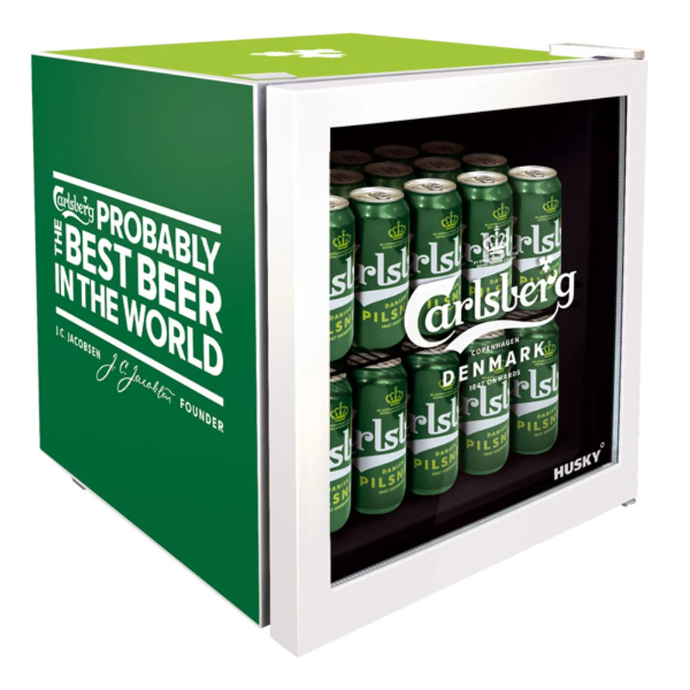 Husky Carlsberg 48 Litre Table Top Mini Fridge | HUS-HU269-E