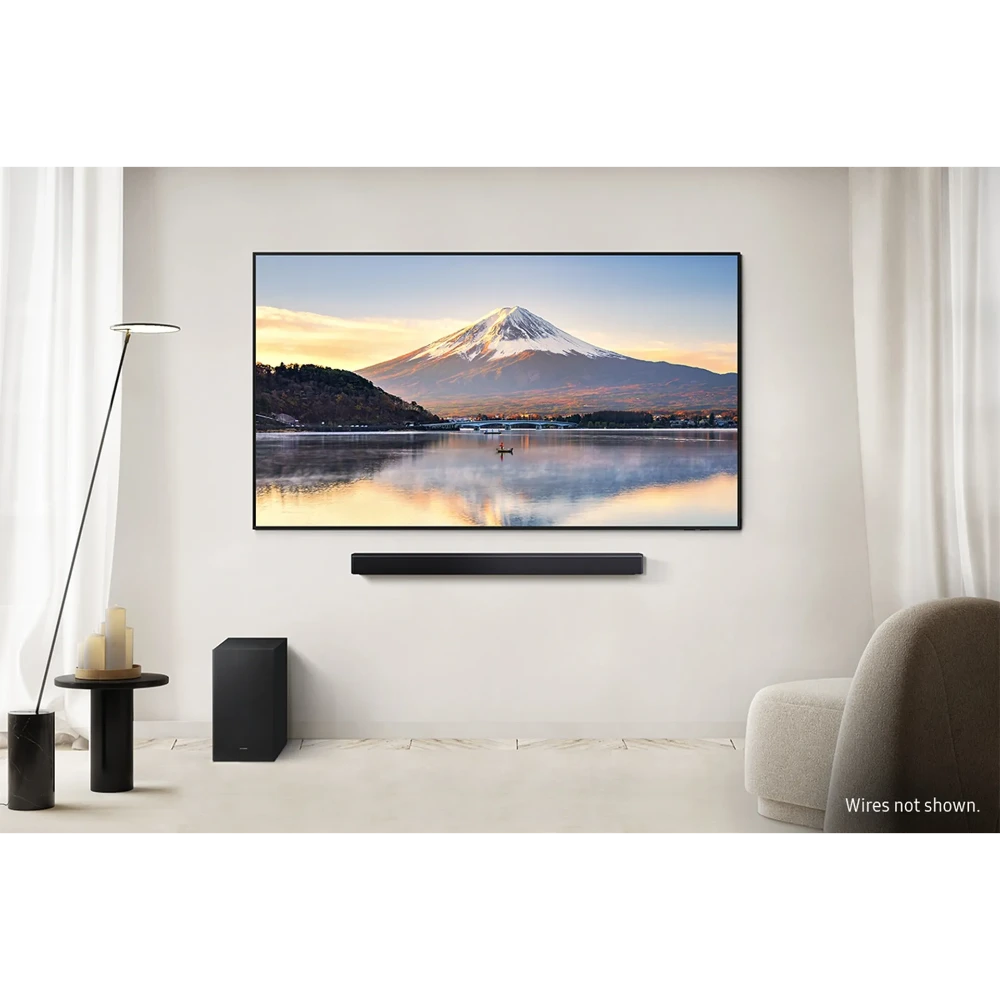 Samsung B450F 2.1ch B Series Soundbar with Subwoofer -Titan Black | HW-B450F/XU