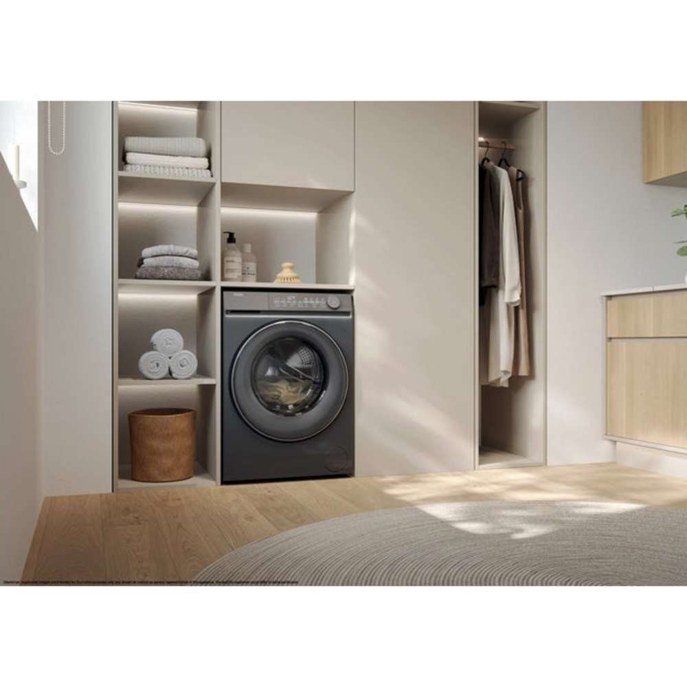Haier X Series 7 12kg 1400 Spin Washing Machine Wifi Enabled - Graphite | HW120-B14367GUUK