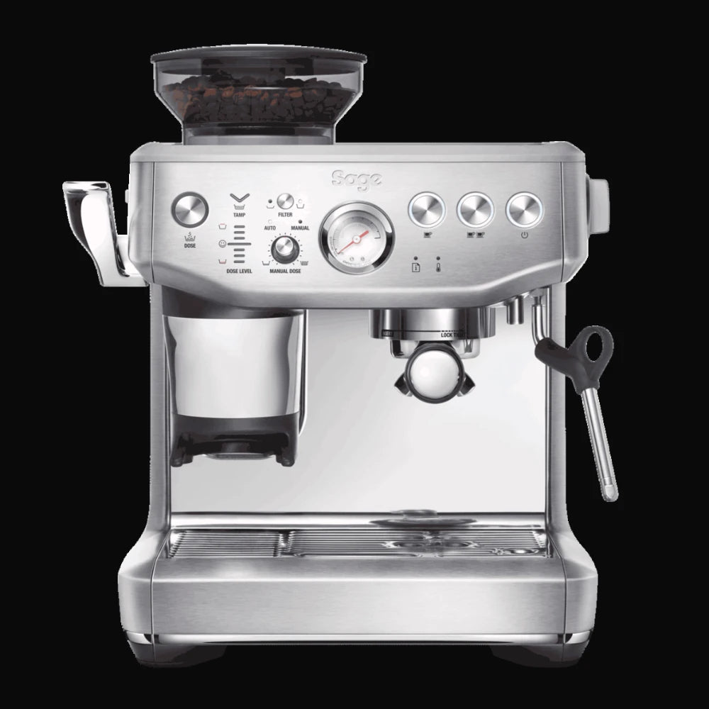 SAGE The Barista Express Impress Bean to Cup Coffee Machine - Stainless Steel | SES876BSS4GUK1