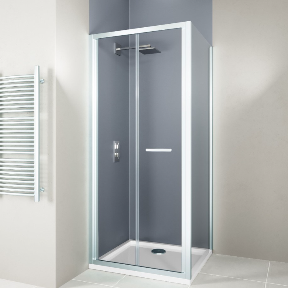 Flair HYDRO EXPRESS Bifold Shower Door | Chrome | 760mm to 1000mm