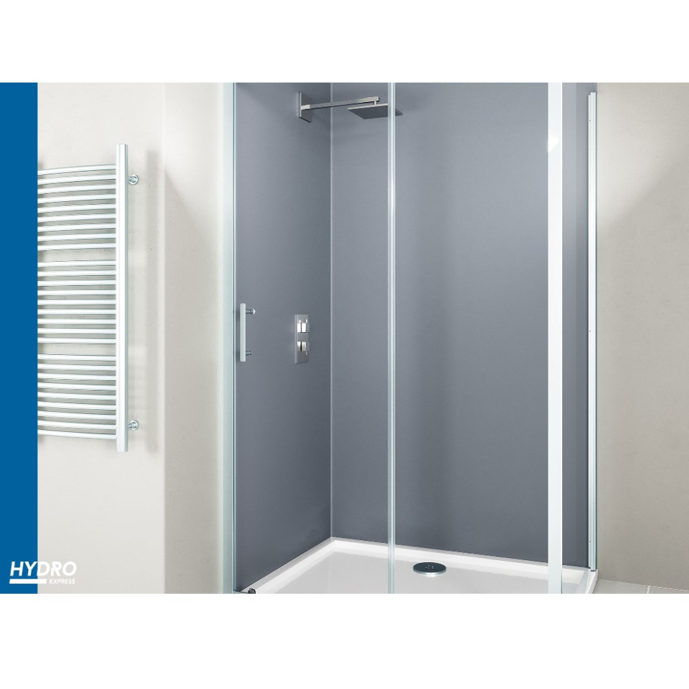 Flair Hydro Express Sliding Shower Door | Chrome | 1000mm to 1200mm