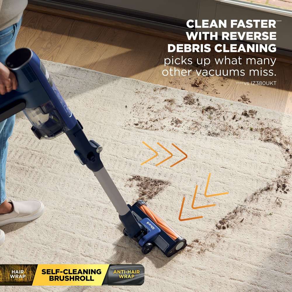 Shark PowerDetect Speed Pet Cordless Stick Vac Vacuum Cleaner - Ultramarine | IA1241UKT