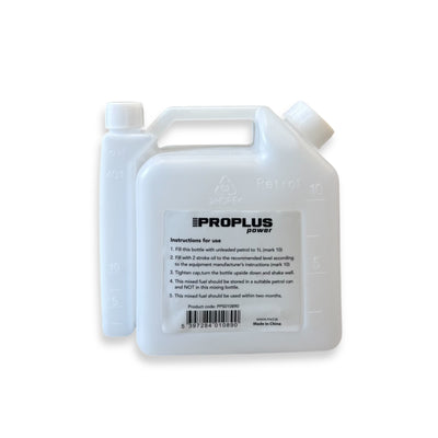 Proplus Two Stroke Fuel Mixing Bottle 1 Litre 50/1 40/1 25/1 | PPS010890