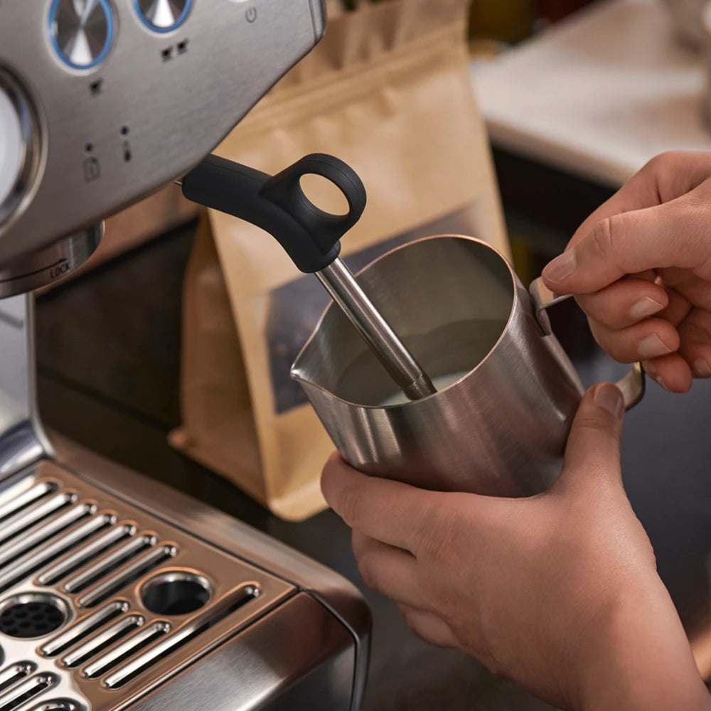 SAGE The Barista Express Impress Bean to Cup Coffee Machine - Stainless Steel | SES876BSS4GUK1
