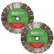 Coreplus 230mm Diamond Blade Twin Pack