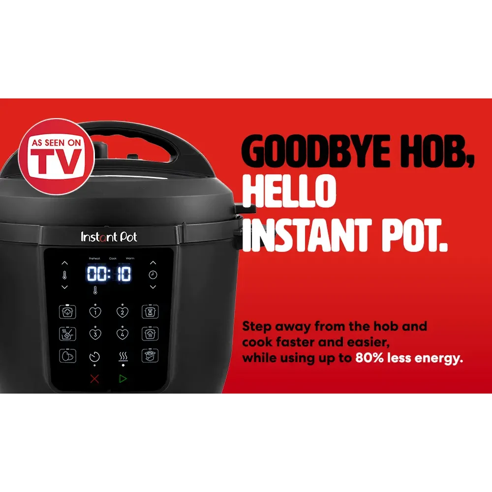 Instant Pot Classic MultiCooker 5.7 Litre - Black | 112-2000-01-UK