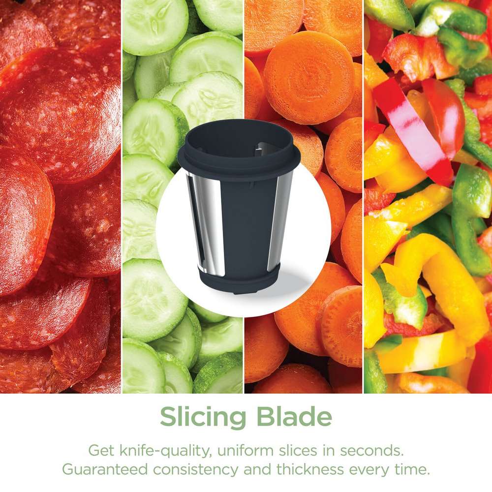 Ninja 3 in 1 Cold Press Juicer Slicer and Shredder with Anti-Clog Filter | JC152UK