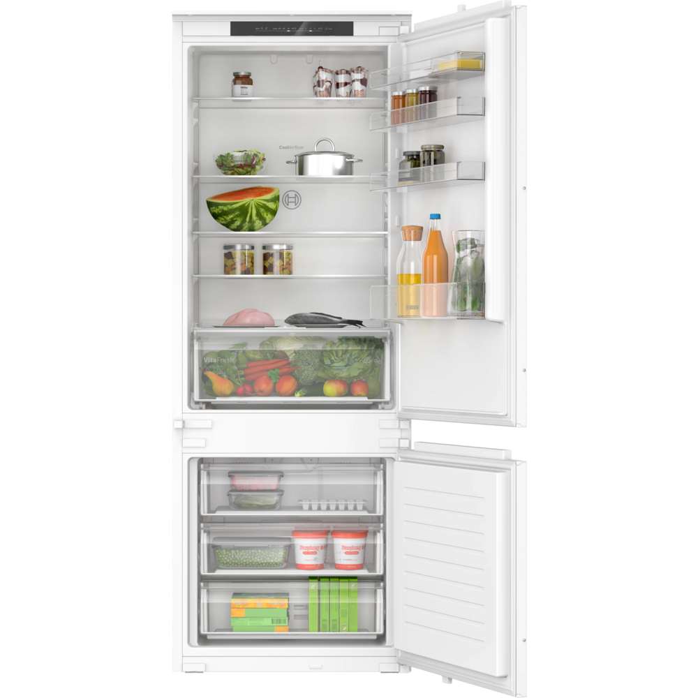 Bosch Series 2 60/40 Built In Integrated Fridge Freezer - White | KBN96NSE1G