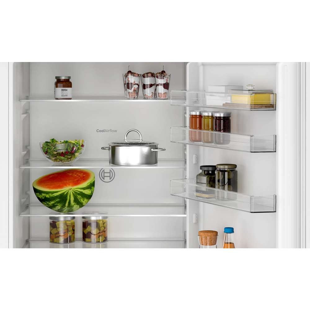 Bosch Series 2 60/40 Built In Integrated Fridge Freezer - White | KBN96NSE1G