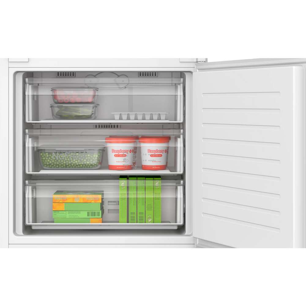 Bosch Series 2 60/40 Built In Integrated Fridge Freezer - White | KBN96NSE1G