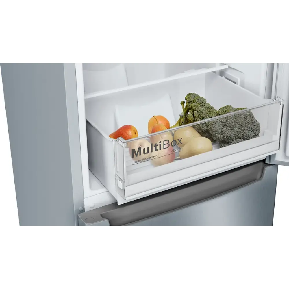 Bosch Series 2 Frost Free Freestanding Fridge Freezer - Stainless Steel | KGN34NLEAG