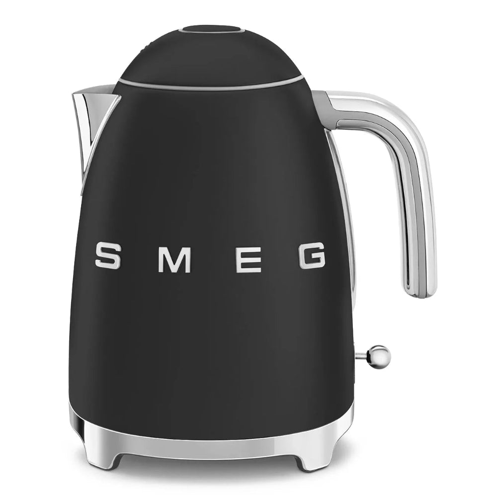 Smeg 1.7 Litre 50's Style Kettle - Matt Black | KLF03BLMUK