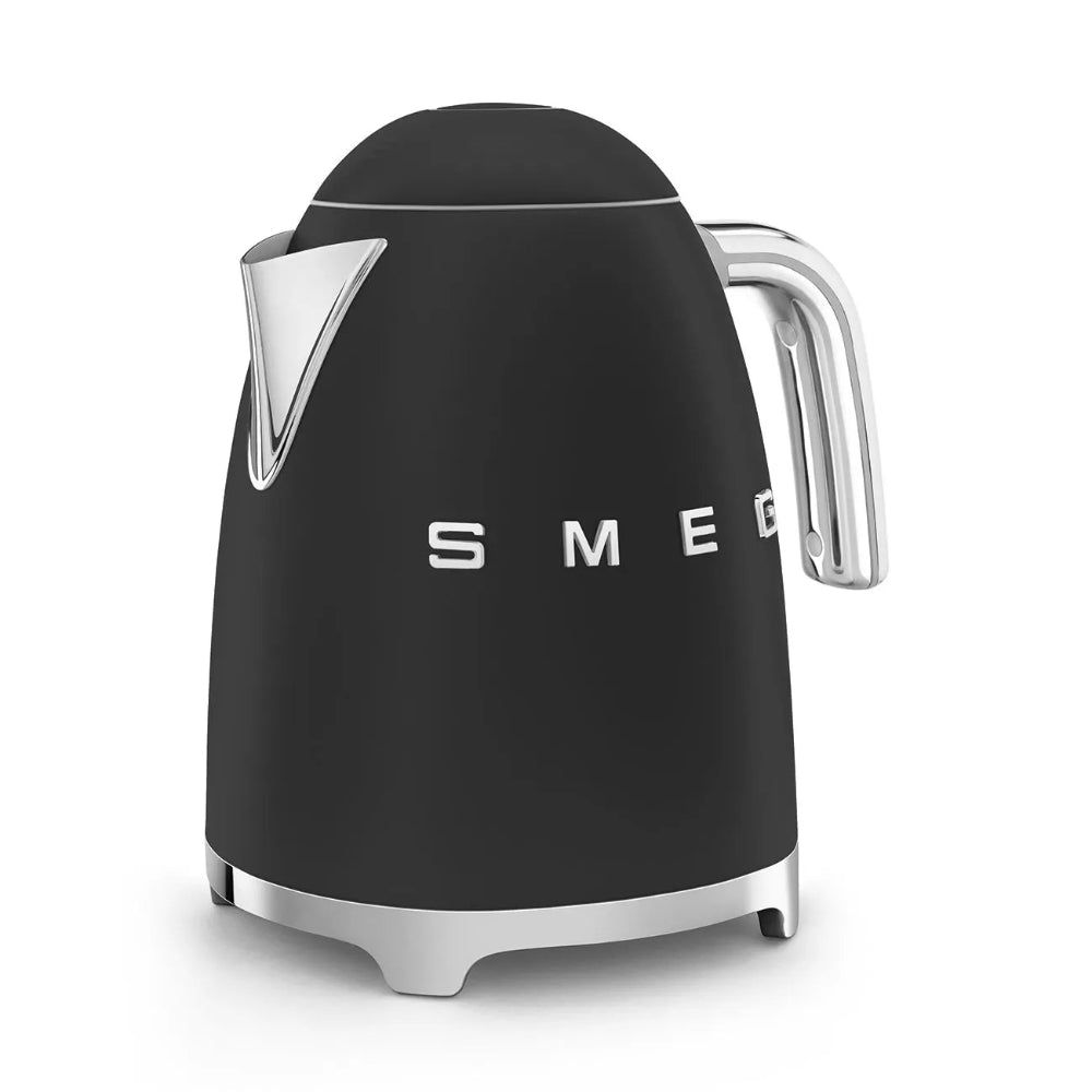 Smeg 1.7 Litre 50's Style Kettle - Matt Black | KLF03BLMUK