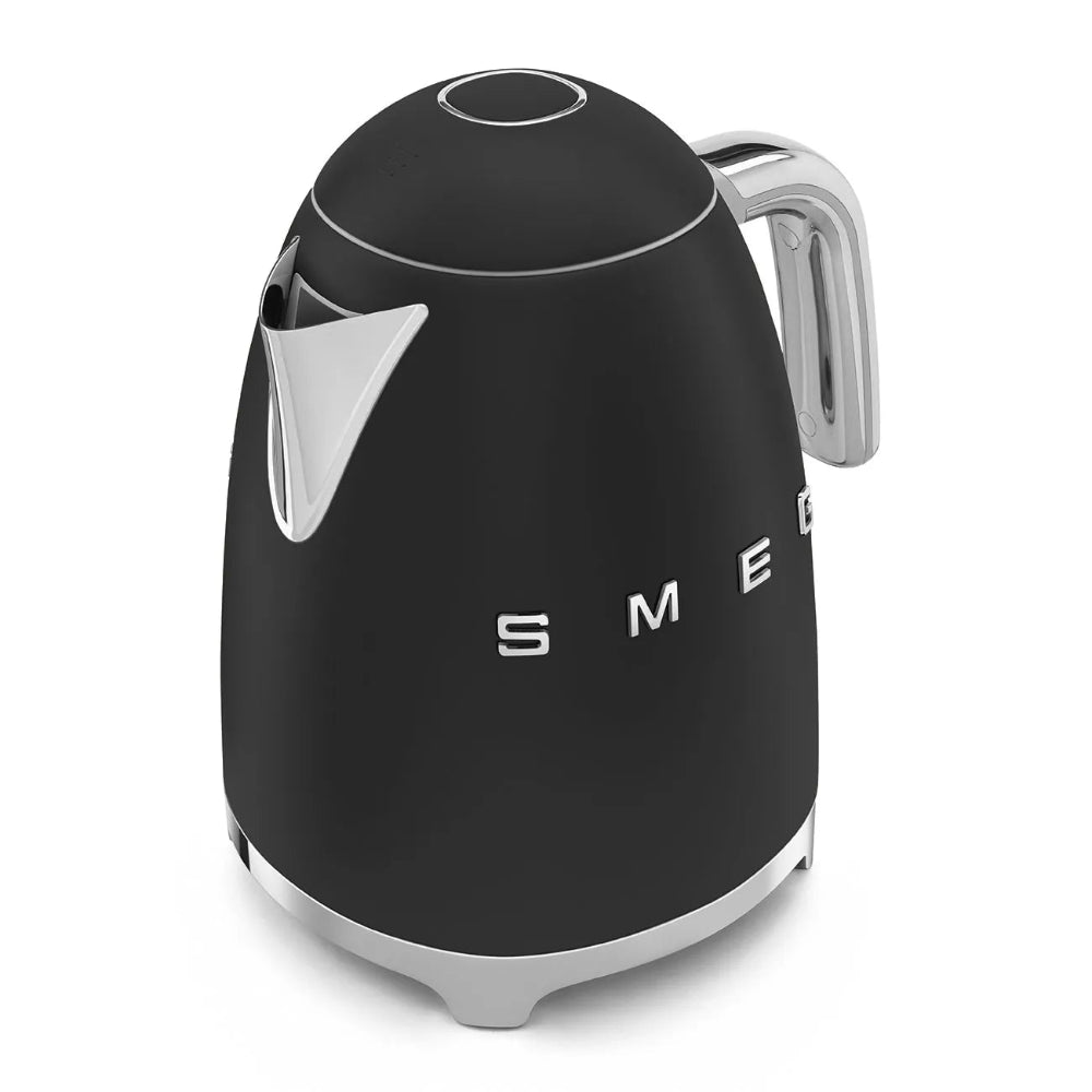 Smeg 1.7 Litre 50's Style Kettle - Matt Black | KLF03BLMUK