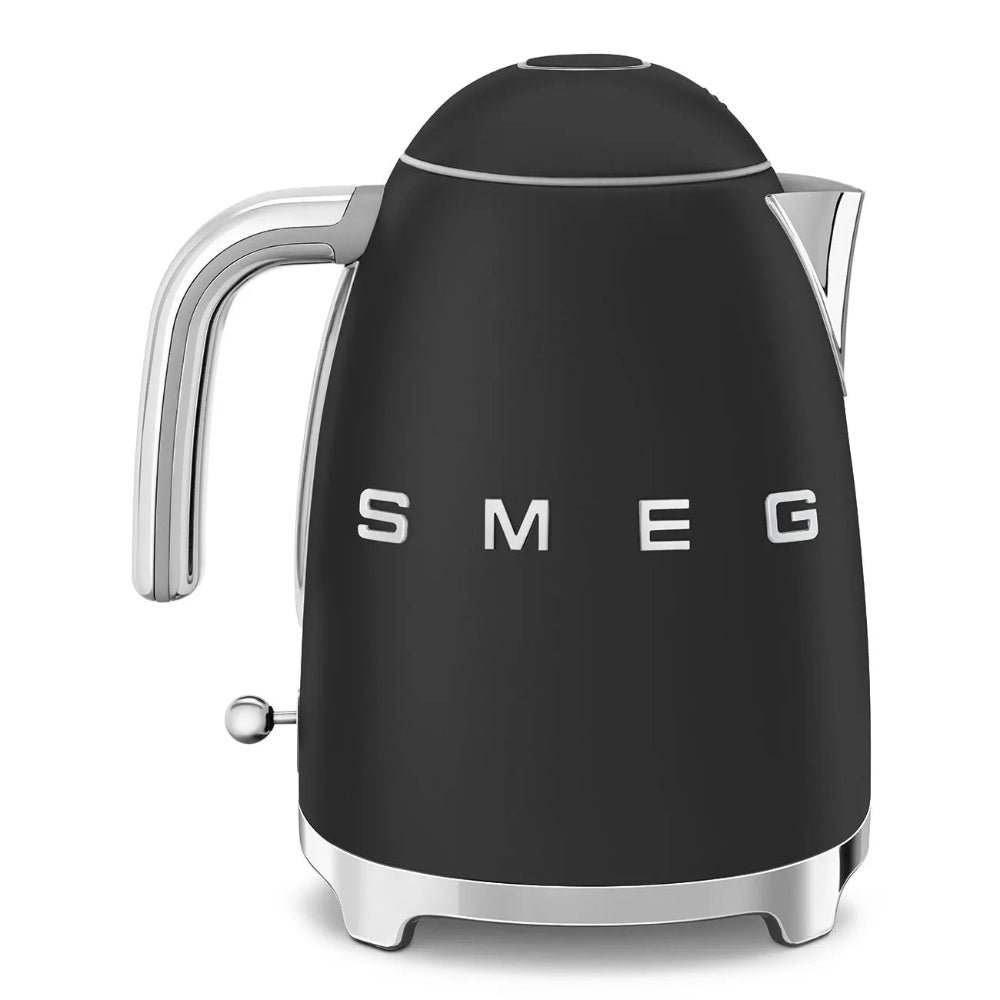 Smeg 1.7 Litre 50's Style Kettle - Matt Black | KLF03BLMUK